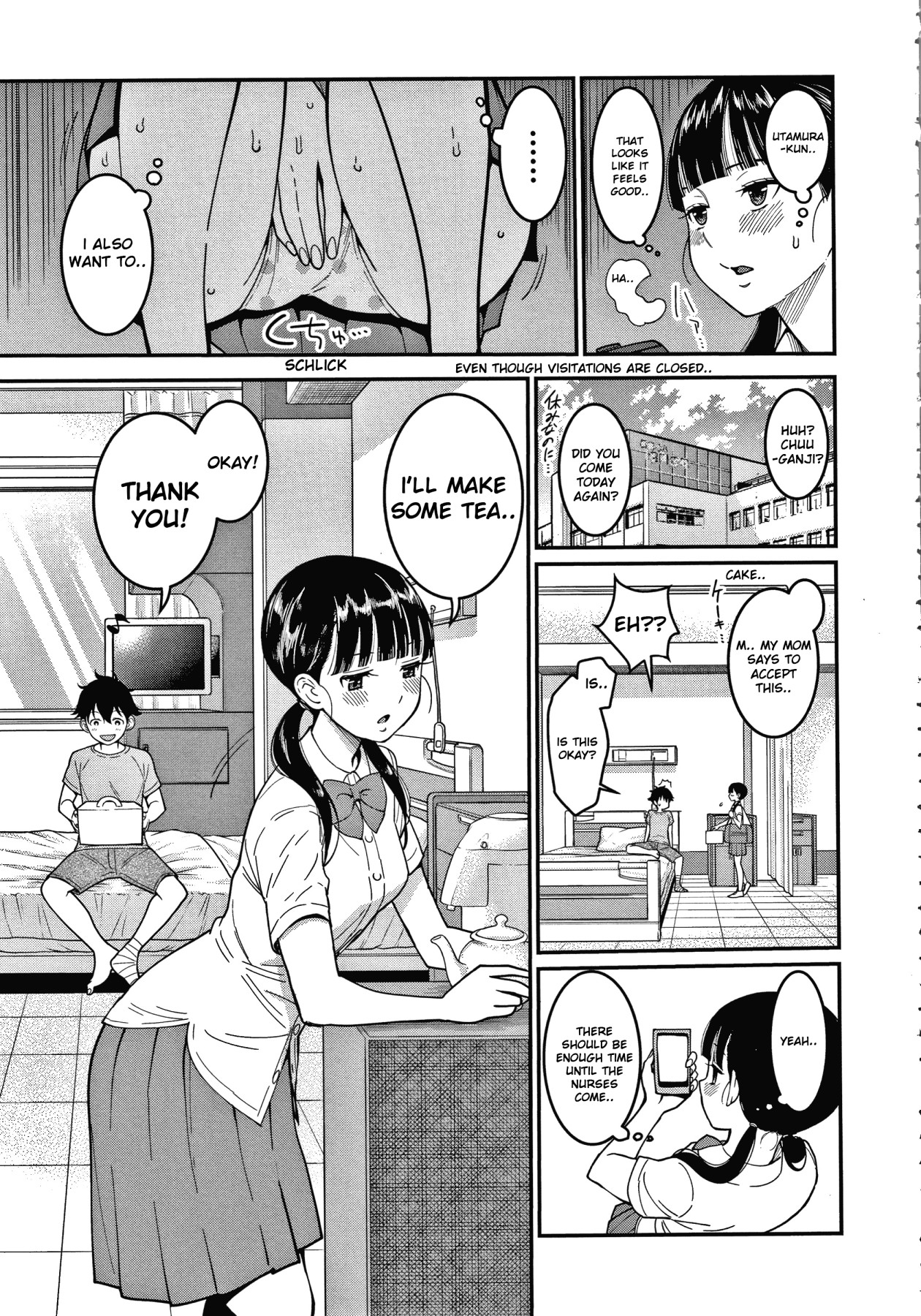 Hentai Manga Comic-OneShota Ward 24 Hour Care Harem Hospitalization Life Ch. 2-4-Read-29